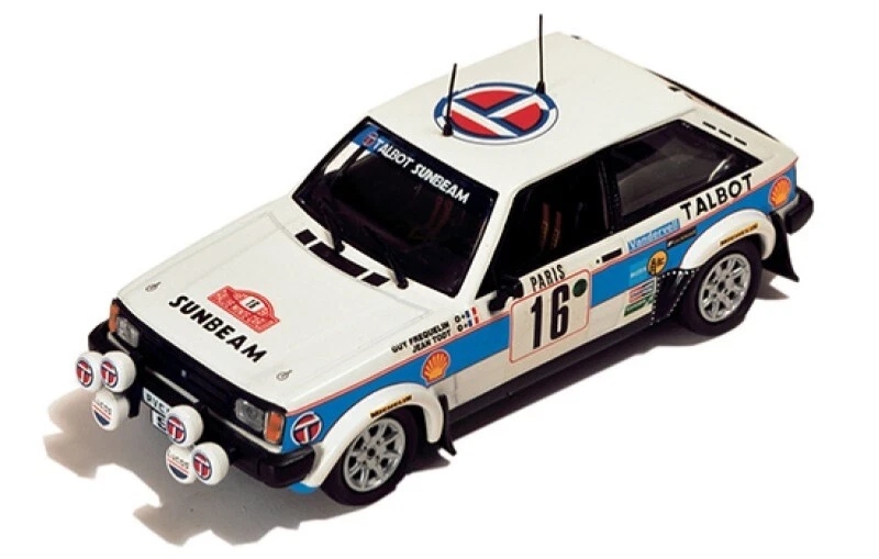 1/43 IXO RAC037 Talbot Sunbeam Lotus 1981 Монте-Карло #16 Frequelin & Todt новый в коробке - Изображение 1 из 1