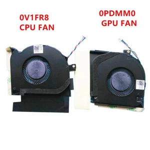 New 0V1FR8 0PDMM0 CPU + GPU Cooling Fan Radiator For Dell ALIENWARE M15 R1 P79F - Afbeelding 1 van 5