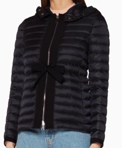 NEW Moncler $1250 periclase giubbotto Navy Blue tie zipper down jacket size 3 - Picture 1 of 11