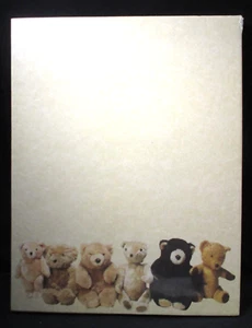 Confezione da 100 pagine cancelleria Geopaper 8 1/2"" x 11"" orsacchiotti - Foto 1 di 6