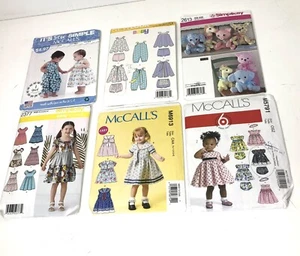 Vintage McCall's & Simplicity ( Lot of 6) Child Dress Patterns & Animals - Picture 1 of 8