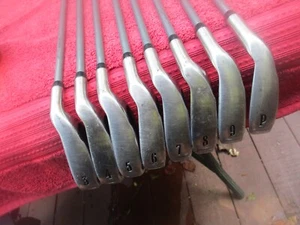 NICKENT GENEX GH PLUS IRONS (3-P) +1/2" GRAPHITE REG. AND BONUS NEW GOLF SHIRT - Picture 1 of 10