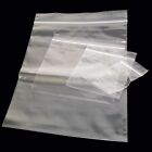 100Pcs Grip Seal Plastic Bags 7.5X7.5" (191X191mm) Food Grade Ziplock