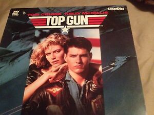 Top Gun 1982 (Laserdisc) Tom Cruise Kelly McGillis Action (LV 1692)