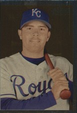 2006 Bowman Heritage Chrome Kansas City Royals Baseball Card #163 David DeJesus