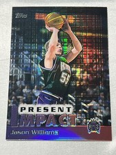 1999-00 Topps Chrome JASON WILLIAMS #110 Instant Impact REFRACTOR SAC KINGS
