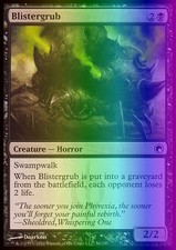 Magic the Gathering MTG Blistergrub (56) Scars of Mirrodin   MP FOIL