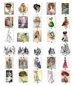 30 Personalized Address labels Victorian Era (VE1) - Picture 1 of 3