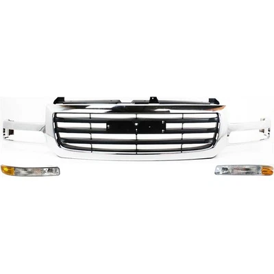 Grille for GMC Sierra 1500 Classic HD Truck Heavy Duty 2500 2003-2004 - Image 1 of 4