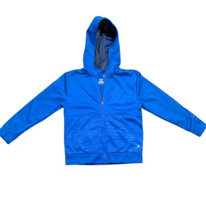 XERSION Kids Jacket - Size 8 Small - Blue Hooded -Great Condition Kids Clothing  - Picture 1 of 5