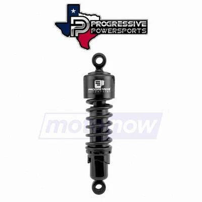 Progressive Suspension Standard 412 Series Shocks for 2005-2019 Harley jl Foto 1 de 4
