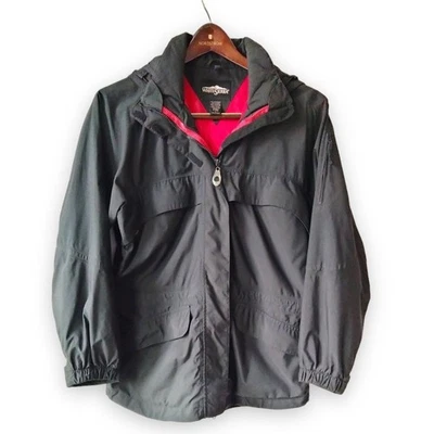 Chaqueta de esquí blanca Sierra GRANDE Sierra Tek Performance negra ligera unisex Foto 1 de 4