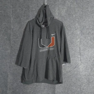 Nike Connecticut Huskies Hoodie Herren XL Grau Kurzarm Sport Swoosh - Bild 1 von 10