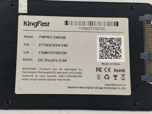 KingFast F6PRO240GB 240 GB SATA III 2.5 in Solid State Drive - Picture 1 of 6