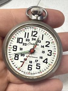 Endura "Minuteman" Taschenuhr...funktioniert...made in Gt. Großbritannien - Bild 1 von 3