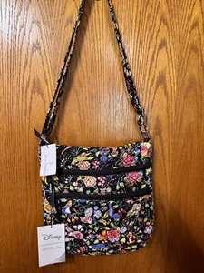 Vera Bradley DISNEY CLASSICS ON THE GREEN Triple Zip Hipster Bag Purse Crossbody - Picture 1 of 7
