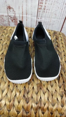 13C Niños Pequeños Nike Aqua Sock 360 Zapatos 943759-003 Negro Blanco Foto 1 de 4