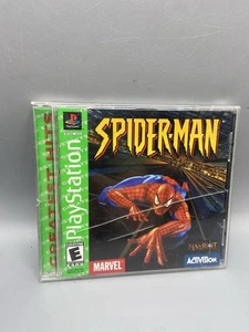 Spider-Man GH PS1 Playstation Handbuch & Hülle GETESTET - Siehe Bilder mit Registrierung - Bild 1 von 19