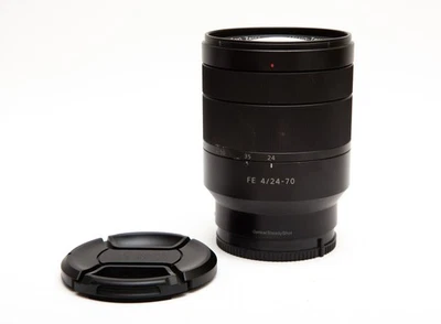 Lente Sony Vario-Tessar T* 24-70 mm F/4 F4 FE ZA OSS SEL2470Z ** ¡Nítida! ** (USA) Foto 1 de 4