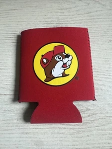 Castoro Koozie Rosso Logo Buc-ee Classico - Foto 1 di 2