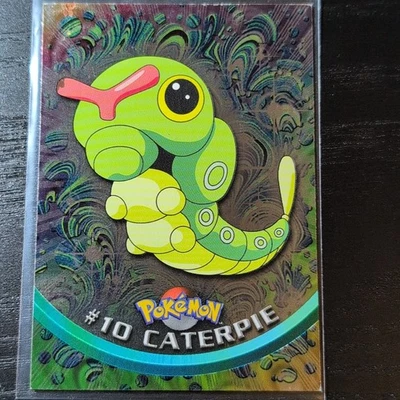 Lámina con logotipo azul Caterpie #10 Topps LP Foto 1 de 4