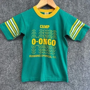 Vintage kids shirt SM 6-8 Camp O Ongo Running Springs camp summer unisex - Picture 1 of 7
