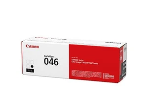 Canon 046 Genuine Cartridge Standard Yield Black Toner NEW in Original Packaging - Zdjęcie 1 z 1