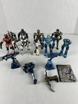 MEGA BLOKS 2005-07 MAG WARRIORS MAGNETIC ACTION FIGURE LOOSE LOT Of 9 Incomplete - Image 1 of 4