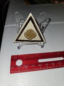 Girl Scout Brownie COOKIES COUNT TRY-IT Trefoil Sales Badge Patch Award - Picture 1 of 1