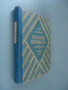 Zoologie Botanique - Classe de Sixième - E. Brucker - Larousse-597 gravures-1927 - Picture 1 of 14