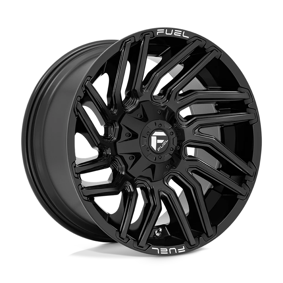 20 Inch Black Wheel Rim Fuel Typhoon D776 Dodge RAM 1500 Truck 5x5.5 Lug 20x9 - Imagem 1 de 1