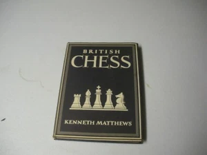 British Chess HC/DJ by Kenneth Mathews 1948 First Edition Illustated - Bild 1 von 6