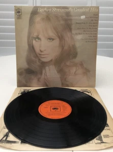 BARBRA STREISAND ‘S GREATEST HITS CBS 63921 1970 VINYL LP RECORD - Picture 1 of 9