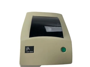 Zebra TLP3842 Monochrome Thermal Barcode Label Printer 300dpi USB - Tested - Picture 1 of 8