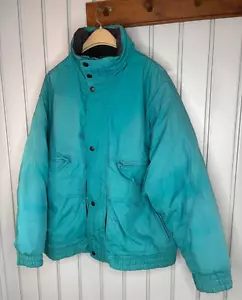 Northwest Territory Down Filled Jacket Mens Size XL Zippered Hood Pouch - Picture 1 of 12