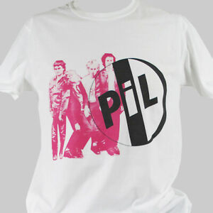 Public Image Ltd PIL Punk Rock White Unisex T-shirt S-3XL
