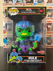 Funko Pop Hulk Target Exclusive Blacklight Thor Ragnarok Marvel #907 - Picture 1 of 6