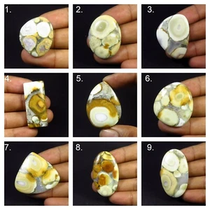 Natural Cobra Jasper Cabochon 35-69Cts Handmade Polished Mix Shape Gemstone CB-A - Picture 1 of 28