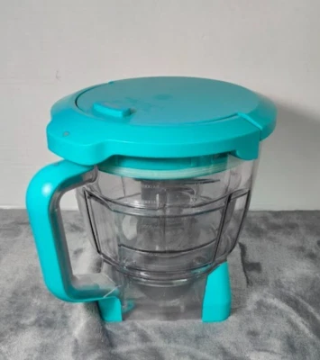 Ninja Blender Food Processor Bowl Lid &Blade 64 oz 8 Cup Rare Blue Color - Image 1 of 4
