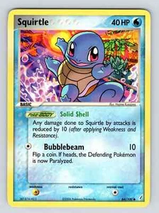 Pokemon - Squirtle 64/100 Ex Crystal Guardians EXC BUY 2 CARDS GET 1 FREE!! - Picture 1 of 1
