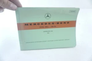 MERCEDES-BENZ W110 190C 190DC , OWNERS MANUAL CATALOG < A > - Picture 1 of 6