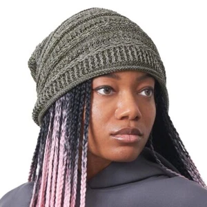 Extra Slouchy Summer Beanie for Men Hipster Knit Cotton Slouch Hat Unisex - Picture 1 of 7