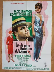 Romy Schneider GOOD NEIGHBOUR SAM - German 1-sheet poster 1964 REHAK Jack Lemmon - Picture 1 of 1