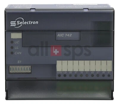 SELECTRON ANALOG INPUT CONTROLLER 44120103 - AIC742 (NO) - Image 1 of 3