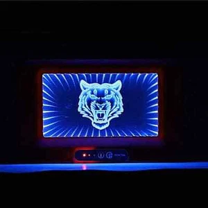 3D RGB LED LUZ BRILLANTE BANDEJA RODANTE con Altavoz - COLORES Y DISEÑOS ALEATORIOS - Imagen 1 de 6