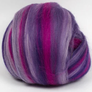 Merino Top (Dyed Heavenly) 100g Wool Roving Spinning Fibre Needle Felting - Picture 1 of 2
