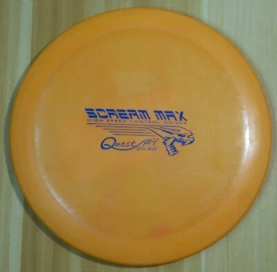 Quest AT Scream Max (naranja, 175 g) - Controlador de control de disco de golf de alta velocidad Foto 1 de 4