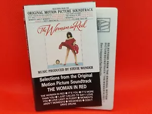 Soundtrack - The Woman In Red (1984) (Stevie Wonder) Cassette RARE (VG+) - Picture 1 of 2
