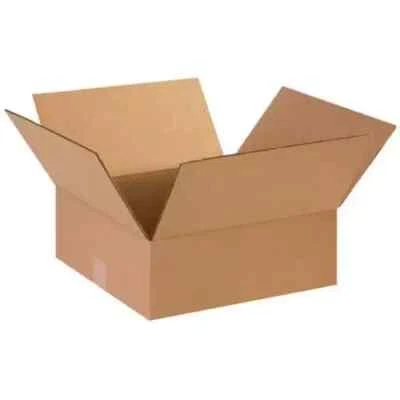 50 - 15x15x5 Cardboard Shipping Moving Storage Boxes FLAT Corrugated Cartons - Image 1 of 2