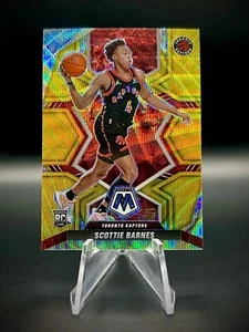 💛2021-22 Panini Mosaic #207 Scottie Barnes Asia Tmall Gold Wave Prizm Rookie RC - Picture 1 of 3